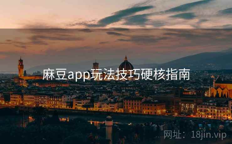 麻豆app玩法技巧硬核指南